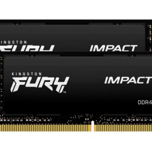 Kingston Impact 64GB (2 x 32GB) 260-Pin DDR4 SO-DIMM DDR4 3200 (PC4 25600) Memory (Notebook Memory) Model KF432S20IBK2/64