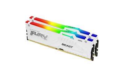 Kingston FURY Beast RGB 32GB (2 x 16GB) 288-Pin PC RAM DDR5 6000 (PC5 48000) Memory (Desktop Memory) Model KF560C36BWEAK2-32