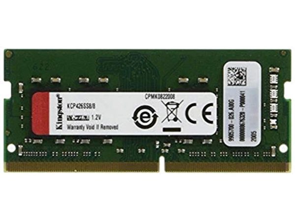 Kingston 8GB 260-Pin DDR4 SO-DIMM DDR4 2666 (PC4 21300) Memory (Notebook Memory) Model KCP426SS8/8 - Image 5