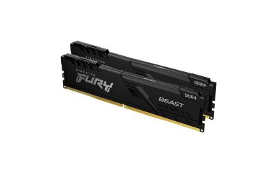 Kingston FURY Beast 32GB (2 x 16GB) 288-Pin PC RAM DDR4 3200 (PC4 25600) Memory (Desktop Memory) Model KF432C16BBK2/32