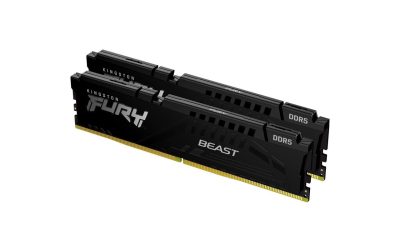 Kingston FURY Beast 64GB (2 x 32GB) 288-Pin PC RAM DDR5 4800 (PC5 38400) Memory (Desktop Memory) Model KF548C38BBK2-64