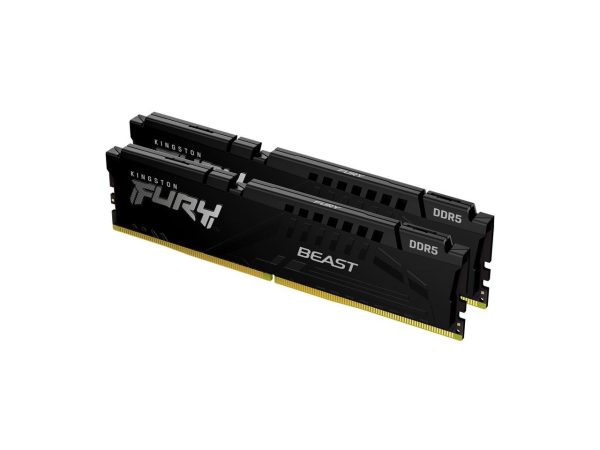 Kingston FURY Beast 64GB (2 x 32GB) 288-Pin PC RAM DDR5 4800 (PC5 38400) Memory (Desktop Memory) Model KF548C38BBK2-64