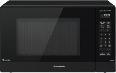 Panasonic 1.2 Cu. Ft. Countertop Microwave Oven with Inverter Technology, Black NN-SN66KB