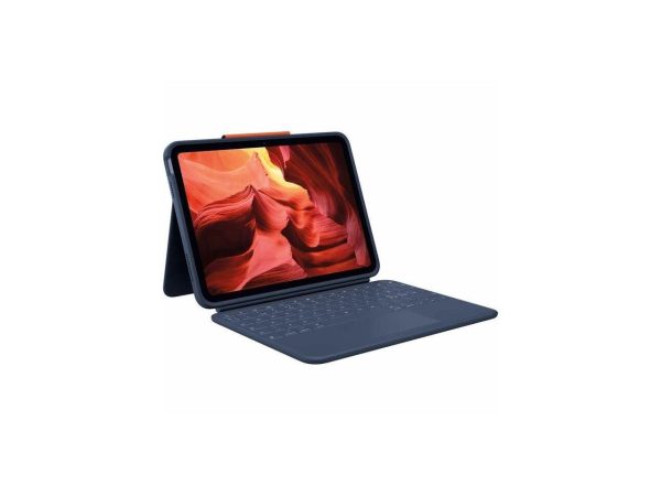 Logitech Rugged Combo 4 Touch Rugged Keyboard/Cover Case (Folio) Apple iPad (10th Generation) iPad - 920-011130 - Image 2