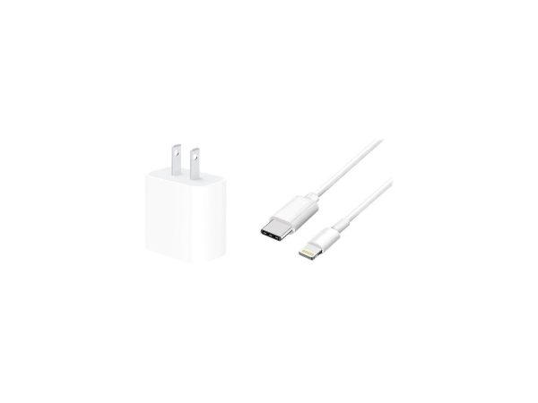 4XEM 20w iPhone 12 Usb-c Power Adapt And 3ft Usb-c 8pin Lightning Cable - Image 2