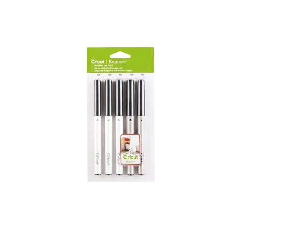 Cricut Multi Pen Set - 5pc set - Black  2002948 - Image 2