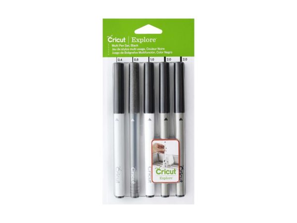 Cricut Multi Pen Set - 5pc set - Black  2002948 - Image 3