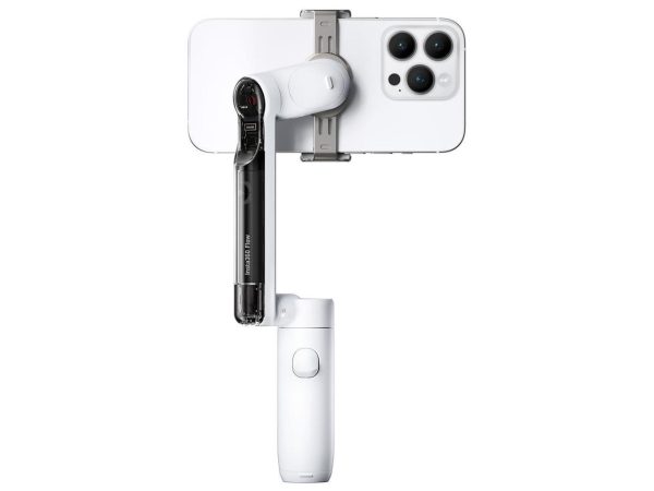 Insta360 Flow 3-Axis AI-Powered Smartphone Stabilizer, White #CINSABBA_FLOW01 - Image 4