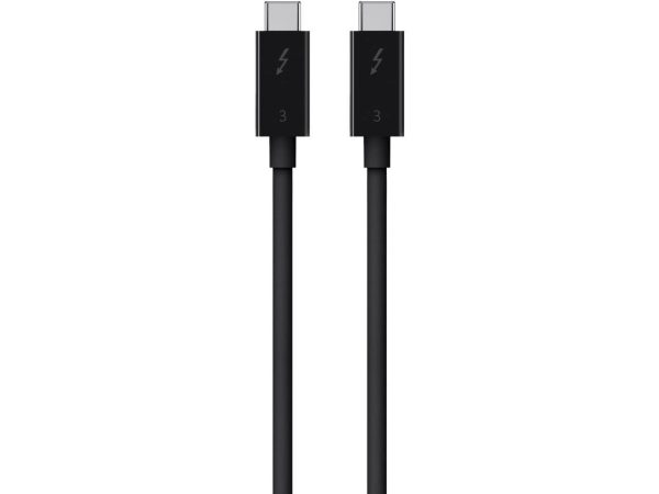Belkin Components F2CD084BT0.5MBK 0.5M 40Gbits Black Thunderbolt Cable - Image 5