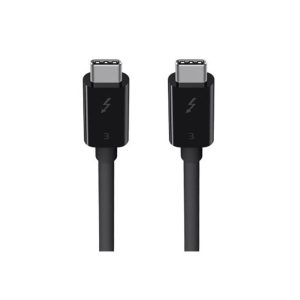 Belkin Components F2CD084BT0.5MBK 0.5M 40Gbits Black Thunderbolt Cable