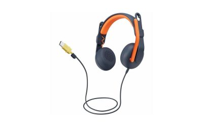 Logitech Zone Learn Headset – Stereo – USB Type A – Wired – On-ear – Binaural – Circumaural – 4.30 ft Cable – Noise Canceling