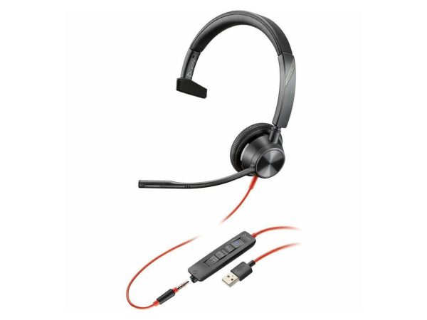HP Poly Blackwire 3315 Microsoft Teams Certified USB-A Headset Model 76J13AA - Image 5