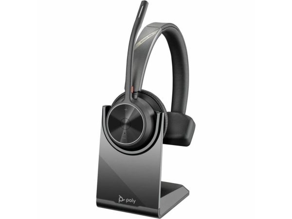 Hp Poly Headsets Poly Voyager 4310 USB-C Headset with Charge Stand Siri, Google Assistant Mono Wireless Bluetooth 298.6 ft Model 77Y96AA - Image 3