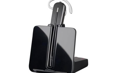 Hp Poly Headsets CS545 XD Extra Density Headset TAA Mono Wireless DECT On-ear Monaural In-ear Black Model 7E2K0AA#ABA