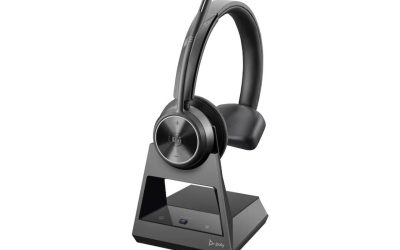 HP Poly Savi 7310-M Office DECT 1920-1930 MHz Single Ear Headset Microsoft Teams Certification Mono Wireless 590.6 ft 20kHz On-ear Model 7S439AA#ABA