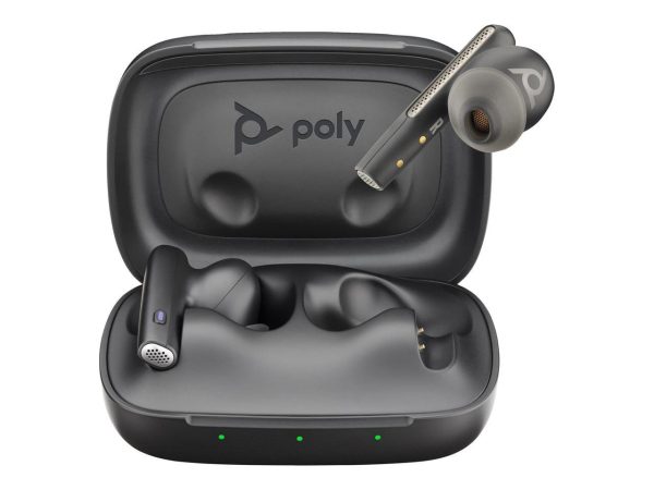 P Poly Voyager Free 60 UC Earset Microsoft Teams Certification Google Assistant, Siri Stereo True Wireless Bluetooth Model 7Y8L7AA - Image 2