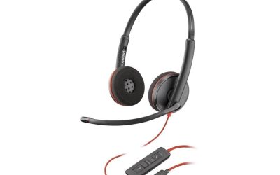 HP Poly Blackwire 8225 Microsoft Teams Certified USB-C Headset Model 772K5AA