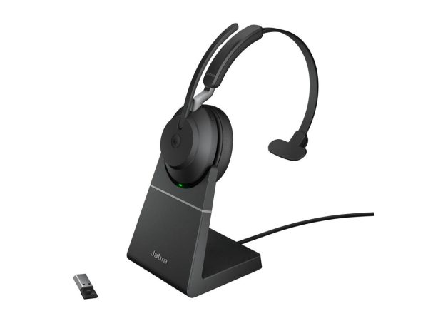 Jabra Evolve2 65 UC Stereo - Black (USB-A) - Image 2