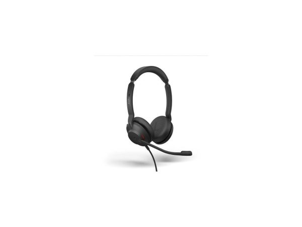 Jabra EVOLVE 30 II Headset - Stereo - USB Type C - Wired - Binaural - Black - Image 3