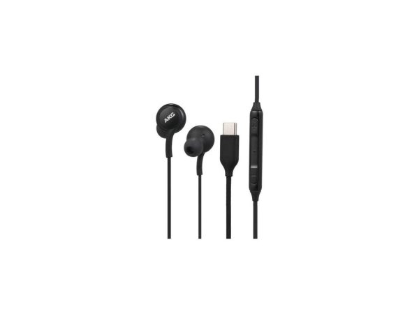 4XEM USB-C AKG Earphones with Mic and Volume Control Black 4XSAMEARAKGCB - Image 3