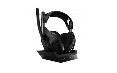 ASTRO Gaming A50 Wireless headset + Base Station for PS5, PS4 and PC – Black/Silver