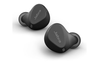 Jabra Elite 4 Active True Wireless Bluetooth Noise Cancelling Earbuds, Black