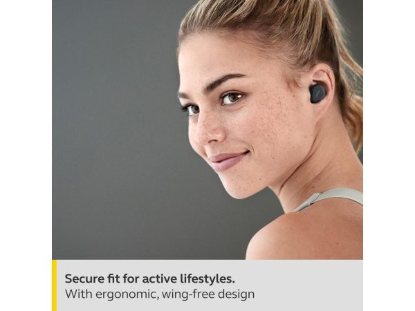 Jabra Elite 4 Active True Wireless Bluetooth Noise Cancelling Earbuds, Black - Image 2