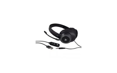 V7 Premium Over-Ear Stereo Headset with Boom Mic HC701