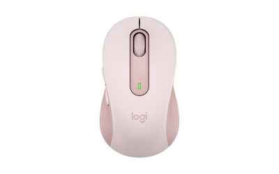 Logitech Signature M650 Mouse – Optical – Wireless – Bluetooth/Radio Frequency – Rose – USB – 2000 dpi – Scroll Wheel – 5 Button(s) – 5 Programmable Button(s) – Medium Hand/Palm Size