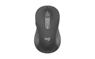 Logitech Signature M650 L for Business Wireless Mouse, for Large Sized Hands, Logi Bolt, Bluetooth, SmartWheel – Graphite