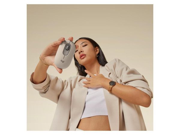Logitech POP Wireless Mouse with Customizable Emoji - Wireless - Bluetooth - Mist - Scroll Wheel - Image 4