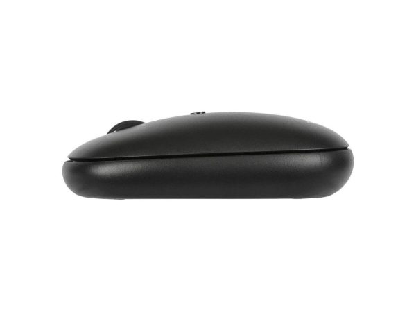 Targus Compact Multi-Device Antimicrobial Wireless Mouse - Wireless - Bluetooth/Radio Frequency - 2.40 GHz - Black - 3 Button(s) - Symmetrical - Image 4
