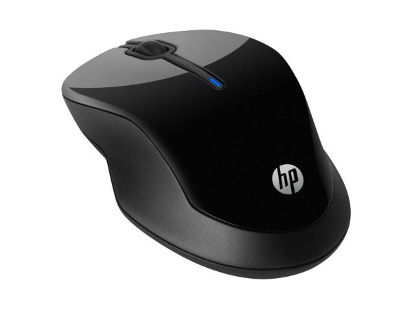 HP Wireless Mouse X3000 G2 (28Y30AA, Black) up to 15-Month Battery, Scroll Wheel, Side Grips for Control, Travel-Friendly, Blue LED, Powerful 1600 DPI Optical Sensor, Win XP, 8, 11 Compatible - Image 2