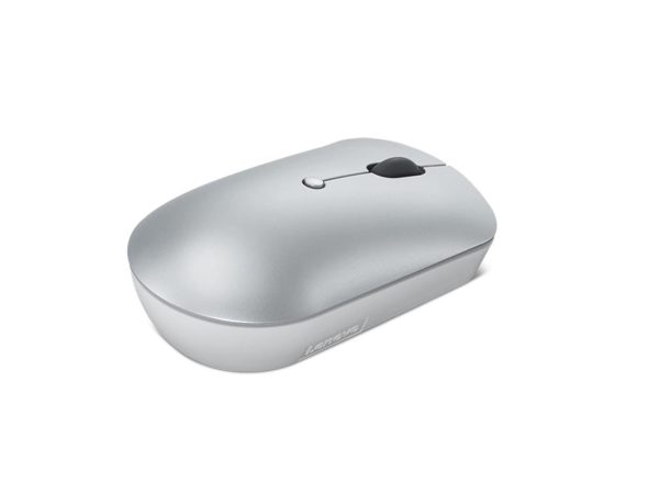 Lenovo Go Wireless Vertical Mouse - Optical - Wireless - 2.40 GHz - Storm Gray - USB Type A - 2400 dpi - Scroll Wheel - 6 Button(s) - 3 Programmable Button(s) - Image 3