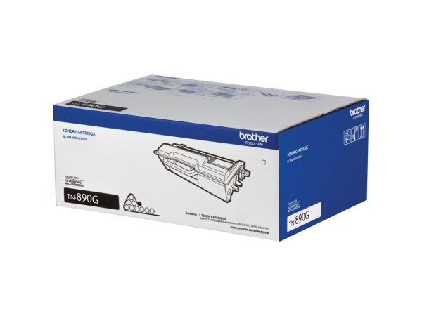 Brother TN890G TAA-Compliant Ultra High-yield Black Toner Cartridge - Image 3