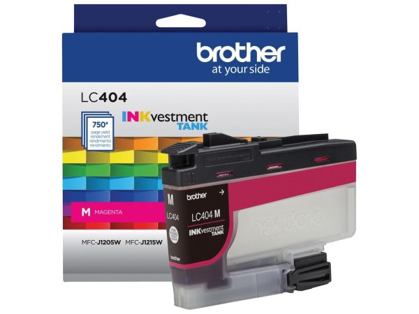 Brother LC404MS INKvestment Ink 750 Page-Yield Magenta - Image 2