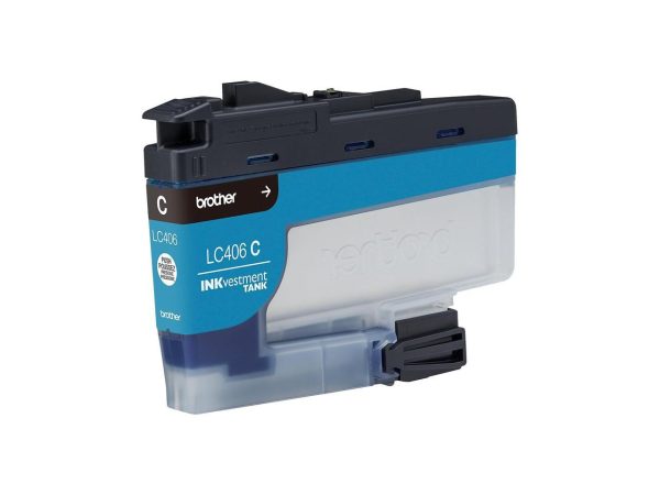 Brother LC406CS INKvestment Ink 1500 Page-Yield Cyan - Image 5