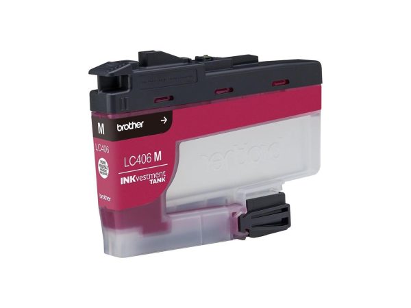 Brother LC406MS INKvestment Ink 1500 Page-Yield Magenta - Image 3