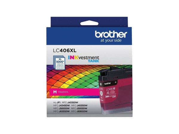 Brother INKvestment LC406XLM Ink Cartridge Magenta in Retail Packaging - Image 4