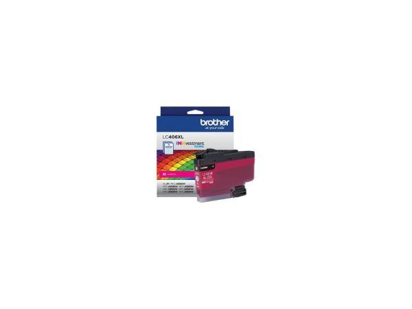 Brother INKvestment LC406XLM Ink Cartridge Magenta in Retail Packaging - Image 2