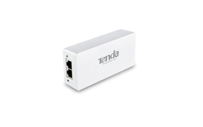 Tenda POE30G-AT Power-Over-Ethernet Injector , IEEE802.33af compatible, 2 10/100/1000Mbps RJ45 Poer, 1000M PoE Extension