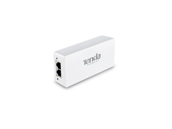 Tenda POE30G-AT Power-Over-Ethernet Injector , IEEE802.33af compatible, 2 10/100/1000Mbps RJ45 Poer, 1000M PoE Extension