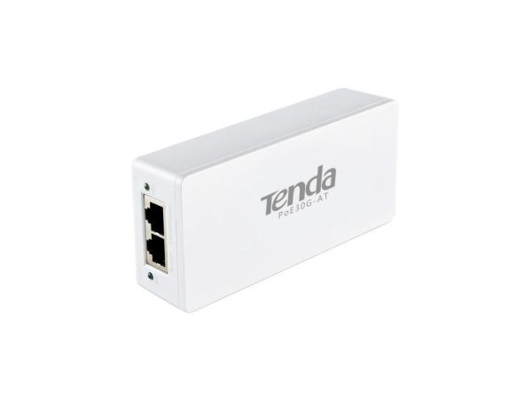 Tenda POE30G-AT Power-Over-Ethernet Injector , IEEE802.33af compatible, 2 10/100/1000Mbps RJ45 Poer, 1000M PoE Extension - Image 2