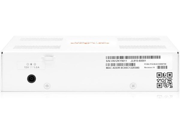 Aruba Instant On 1830 8-Port Gb Smart Switch | Fanless | US Cord (JL810A#ABA) - Image 3
