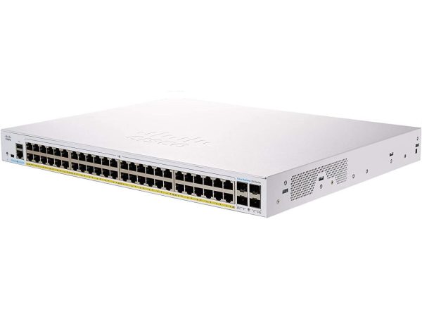 Cisco Business CBS250-48P-4G Smart Switch | 48 Port GE | PoE | 4x1G SFP | Limited Lifetime Protection (CBS250-48P-4G)
