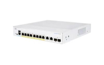 Cisco Business CBS350-8FP-E-2G Managed Switch, 8 Port GE, Full PoE, Ext PS, 2x1G Combo, Limited Lifetime Protection (CBS350-8FP-E-2G-NA)