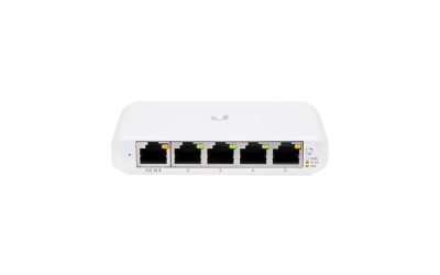 Ubiquiti USW-Flex-Mini UniFi Switch Compact Gigabit 5-Port 802.3af/at PoE