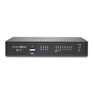 SonicWall TZ Series (Gen 7) TZ270 - Security appliance - with 2 years Essential Protection Service Suite 1 year EPSS (with valid competitive information provided) - GigE - promo - desktop