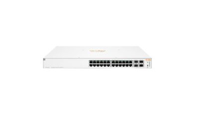 Aruba Instant On 1930 24-Port Gb Ethernet 24xGE PoE (370W), 4X 1G/10G SFP+, L2+ Smart Switch US Cord (JL684B#ABA)