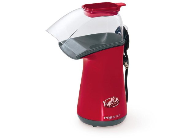 Presto 04863 PopLite® Hot Air Corn Popper, Red - Image 4